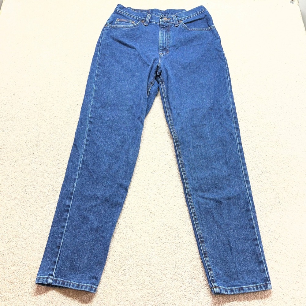 Riders by Lee Straight Leg Jeans Mens 12 Med Blue Vintage 100% Cotton Denim